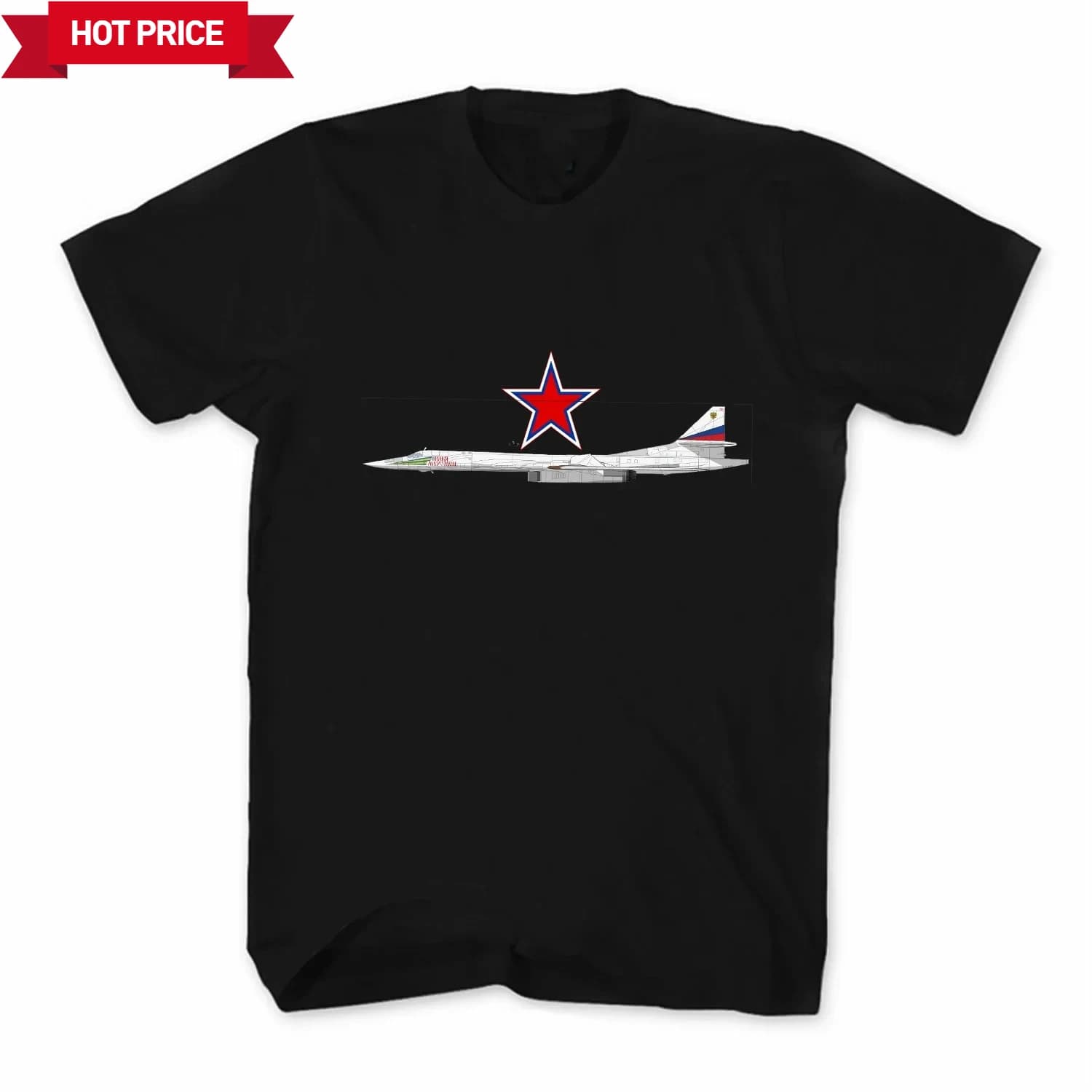 Russian Air Force Tupolev Tu-160 "Blackjack" Strategic Bomber T-Shirt. Summer Cotton O-Neck Short Sleeve Mens T Shirt New S-3XL