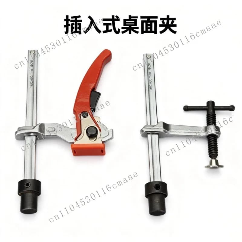 Screw compactor 3D welding platform Quick positioning fixture Woodworking table clamp Ratchet plug-in clamp