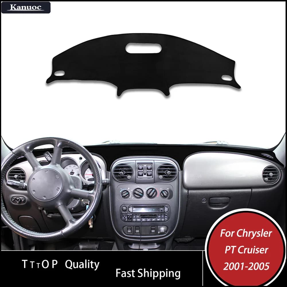 Dashboard Protector Pad - Anti-Slip, UV & Heat Resistant  For Chrysler PT Cruiser 2001-2005