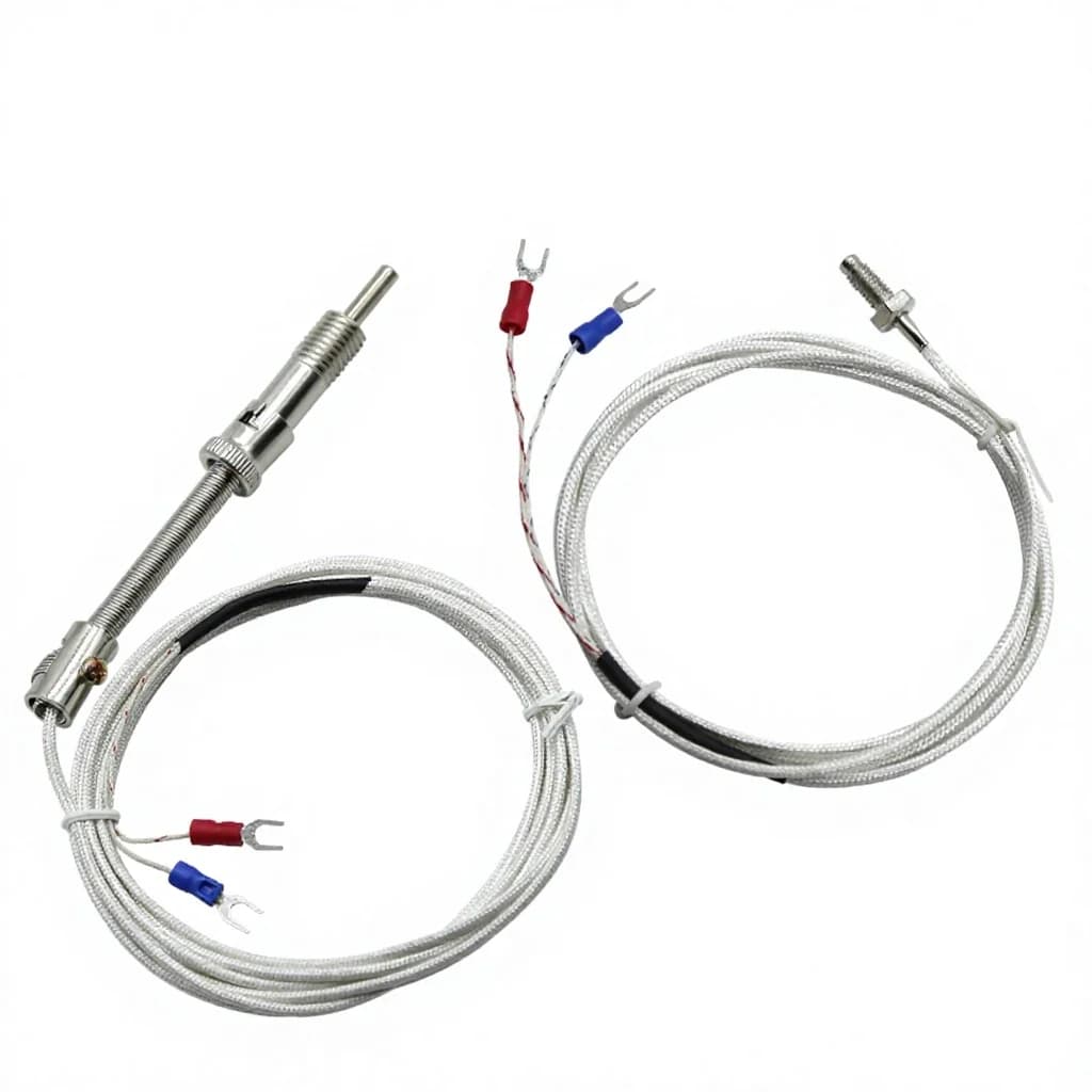 PT100 PT1000 RTD Temperature Sensor Probe, Stainless Steel 316L Class A Accuracy