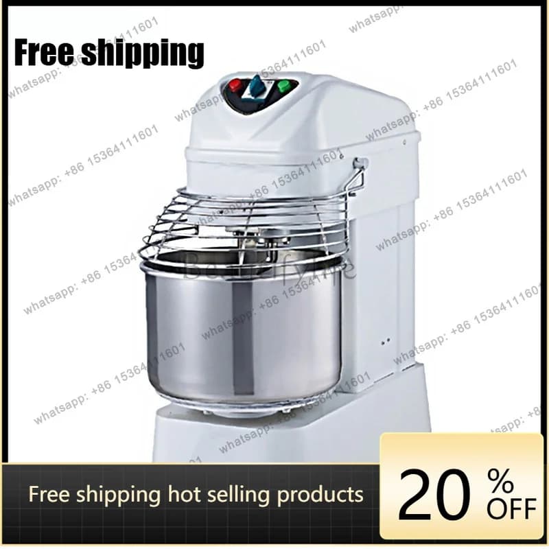 XX. Two-speed noodle mixing mute small commercial automatic household noodle mixing machine
