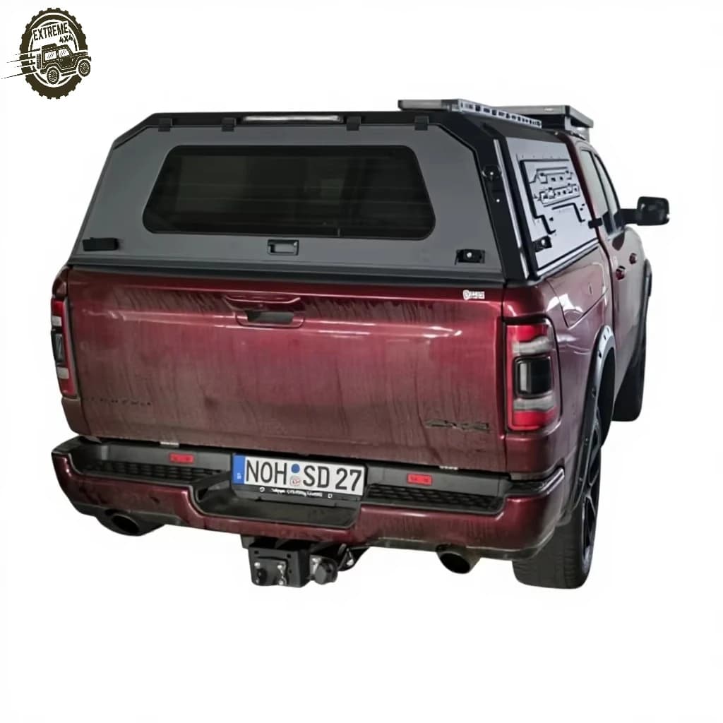 Aluminum Alloy or Steel  4X4 Pickup Truck Waterproof  Hardtop Canopy for ram 1500 or 2500 5.7ft or 6.4ft  RAM with Toolbox