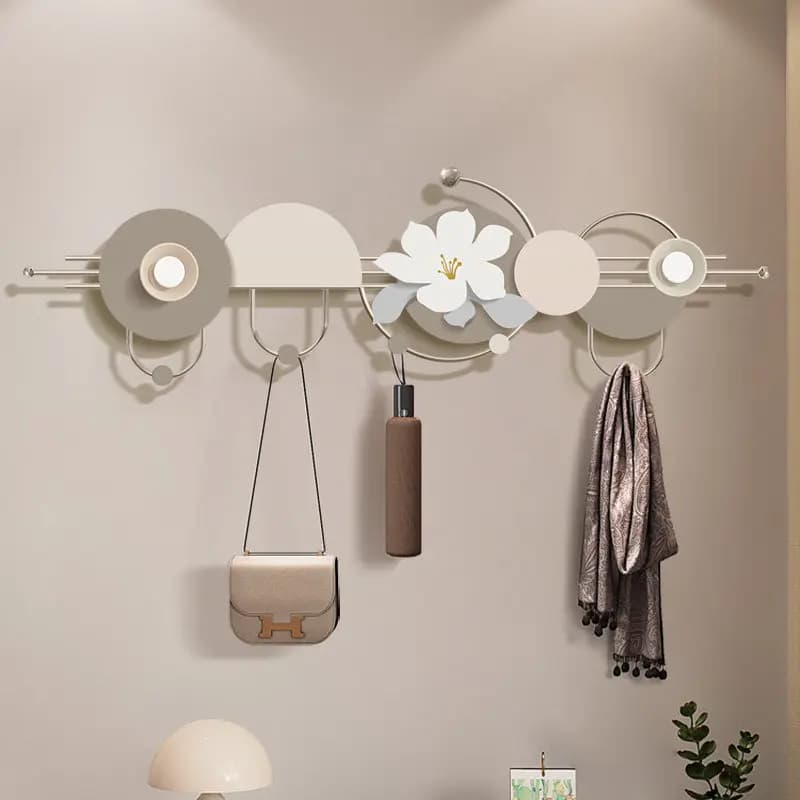 Bedroom Hanging Coat Racks Wall Clothes Organizer Luxury Open Living Room Metal Display Coat Racks Arara De Roupa Home Furniture