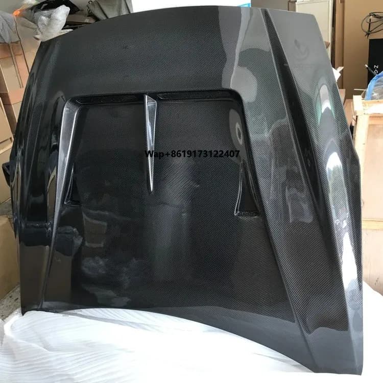 Carbon Fiber Car Hood Bonnet Body Kit for GTR R35 08-16