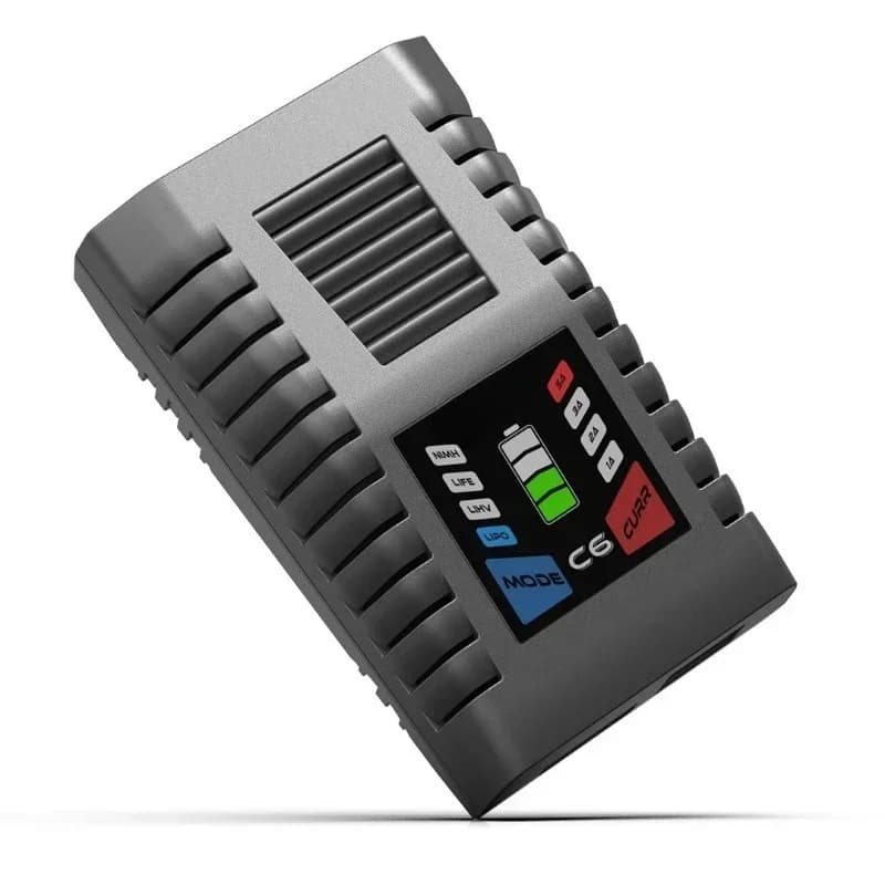 C6 50W aircraft model lithium battery charger supports 6s voltage LiPo built-in power supply new product
