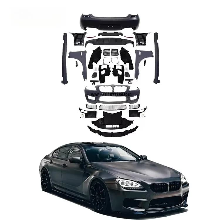 Modified Body Kit for  6 Series F06 F12 F13 2011-2018 Upgrade M6 Plastic Car Bumpers Auto Parts