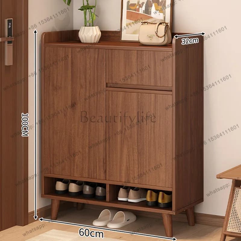 Factory Direct Sales Organizer Storage Shoe Cabinet Living Room Display Shelves Designer Nordic Shoe Shelf Italian Minimalist Za