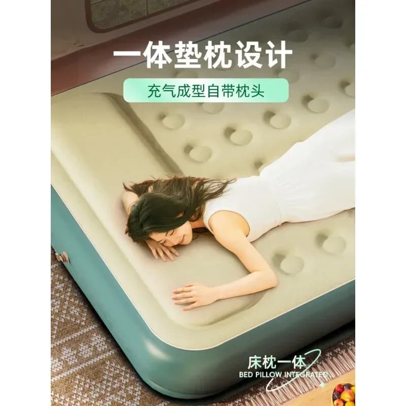 Automatic inflatable mattress outdoor sleeping mattress camping tent portable air mattress