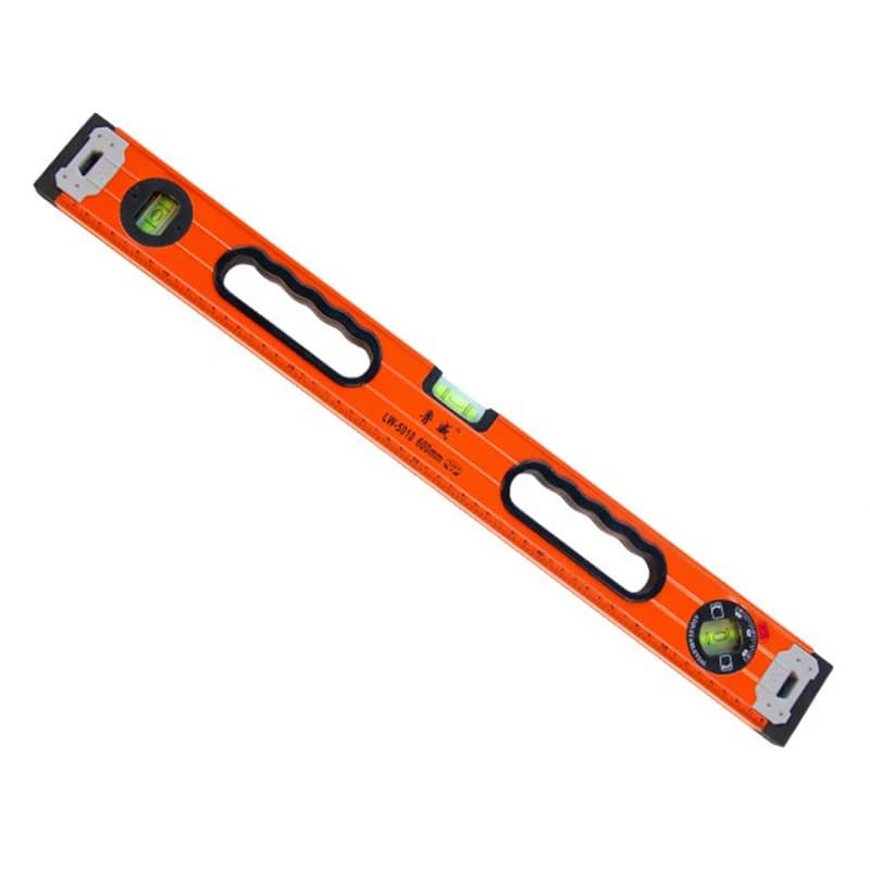 Thickened Aluminum Alloy Strong Magnetic Level Ruler Woodworking Vertical and Horizontal Household Level Measurement Tools