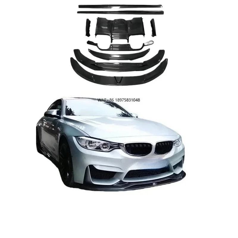 Suitable for Upgrading and Modifying the Carbon Fiber Body Wrap Kit for M3 and M4 Models (F80 and F82)