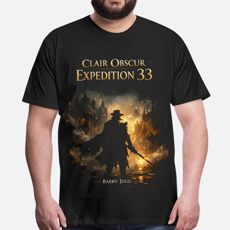 0427 Clair Obscur Expedition 33 Gift for gamer 100% cotton printed tee Short Sleeve Graphic T-Shirt All size tops S-6XL