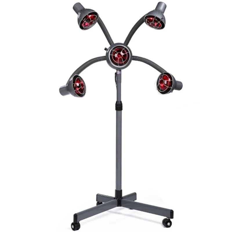 Beauty salon infrared five-head lamp hair perm styling baking head lamp sun lamp