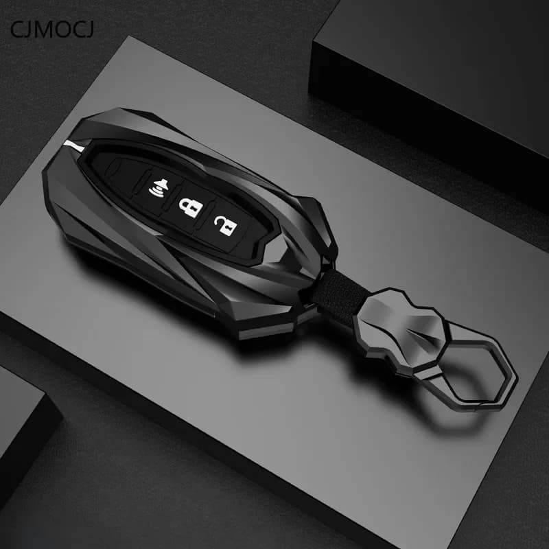 Zinc Alloy Car Key Case Cover Holder Key Shell Buckle for Haval H2/2nd Gen Big Dog PHEV/H6/H8/Menglong