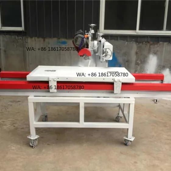 Easy to Operate Ceramic Tile Granite Stone Cutting Machine Multifunctional Electric Marble Chamfering 1200mm Max Length