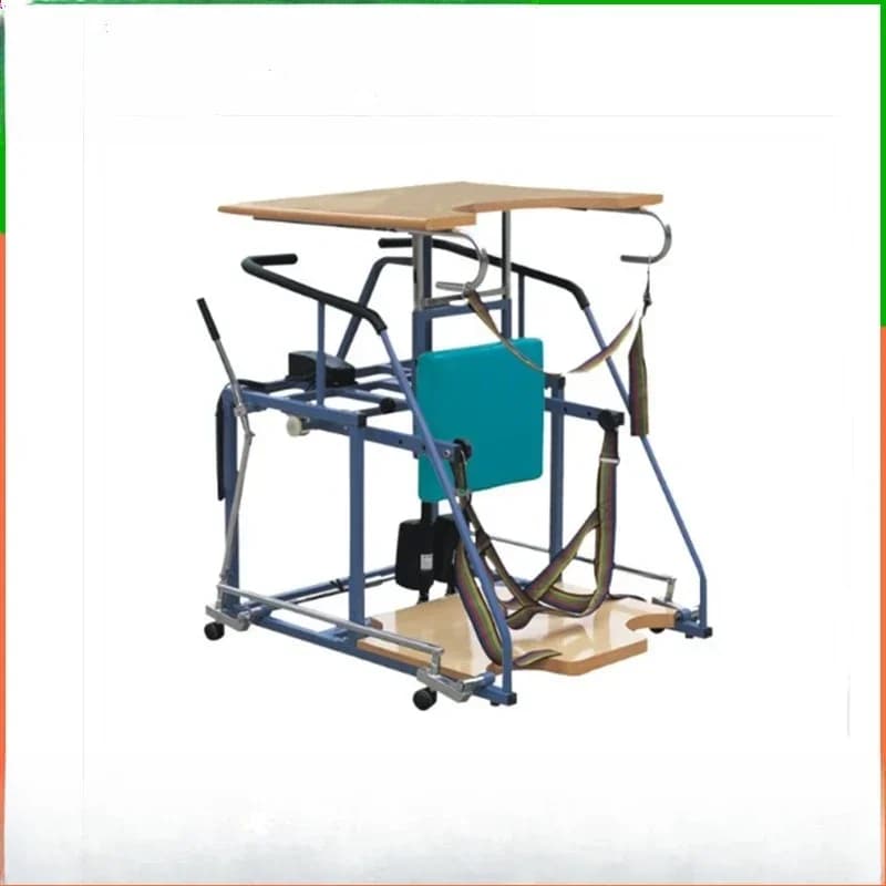 Electric Lifting Stand, Standing Assists Disabled Rehabilitation Training Equipment Household Folding