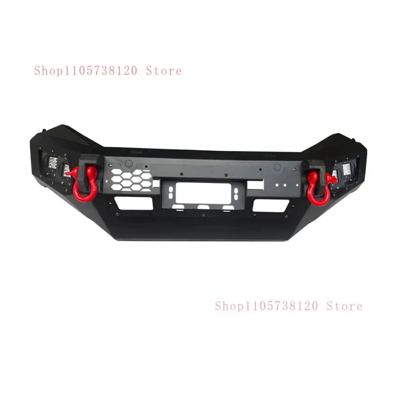 High Quality Heavy Off-Road Steel Front Bumper Fit Dmax + With Fog Lamps And LED Lights Parts