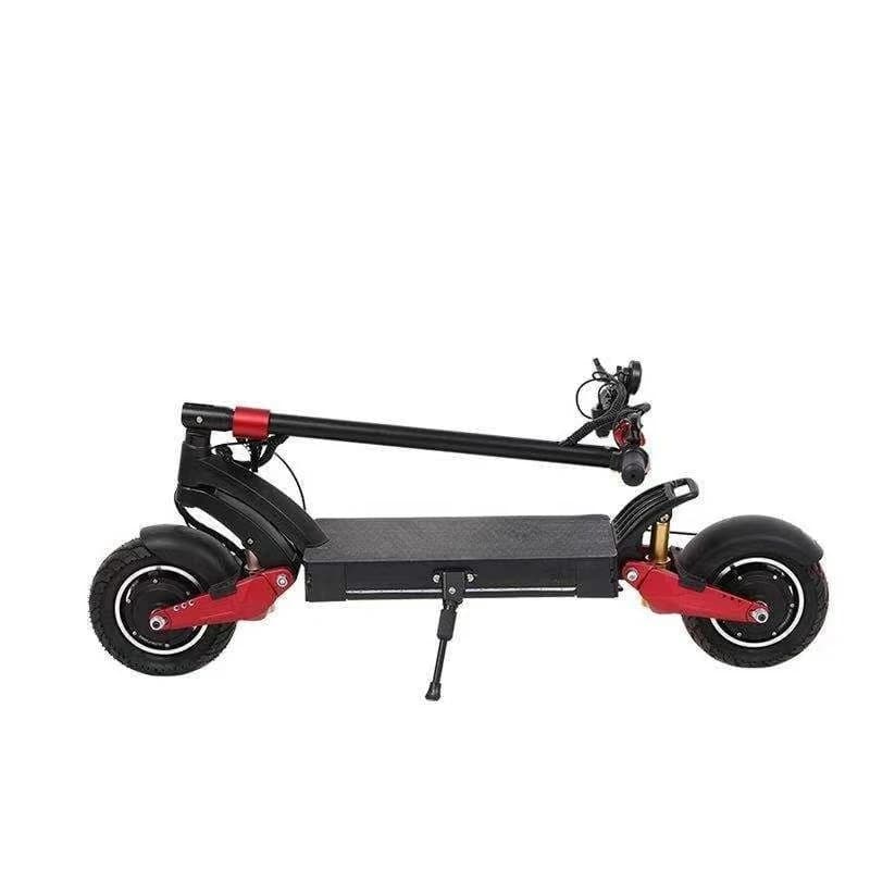 SUV off-road 11-inch adult dual-drive 60V front and rear disc brakes folding electric scooter