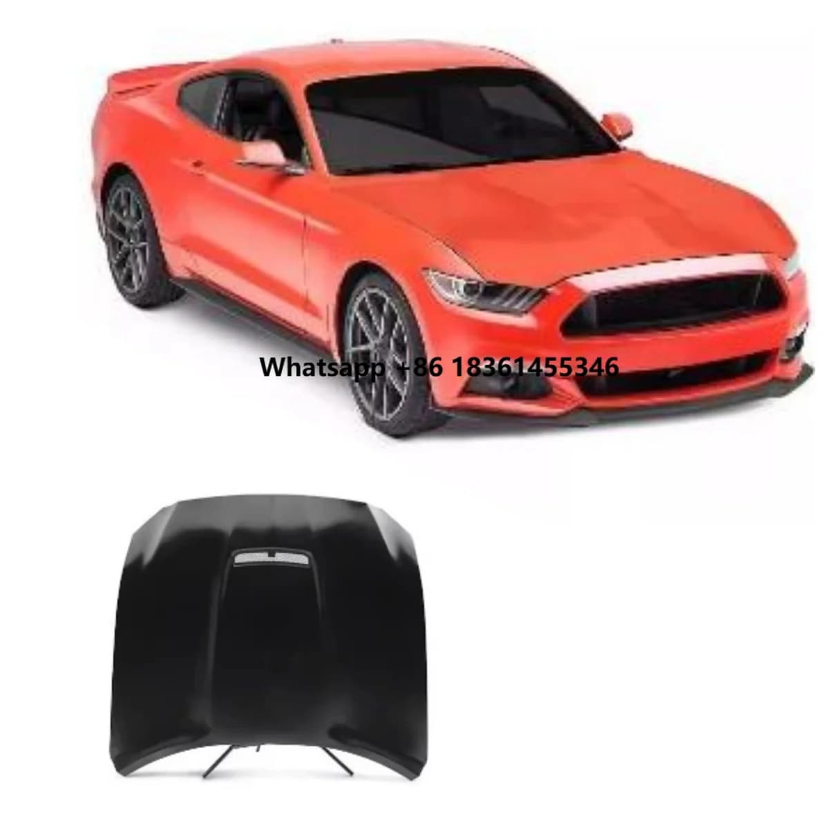 For  Mustang GT350 2015-2023 Bonnet Body kit Car Accessories Hood Aluminium Alloy Engine Cover