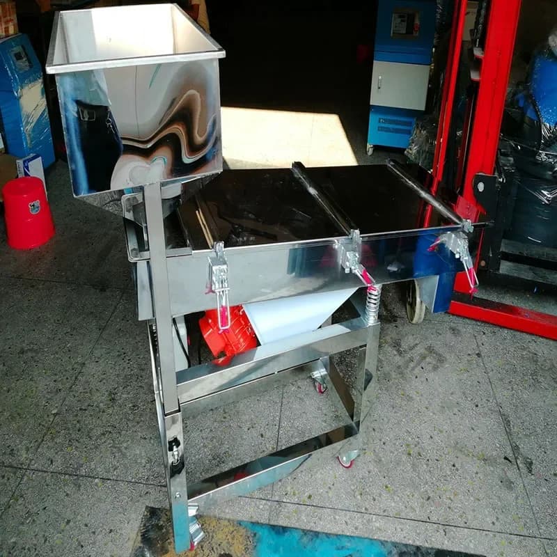 Supply Plastic Screening Machine Plastic Powder Screening Scrap Screening Machine RLSX-600