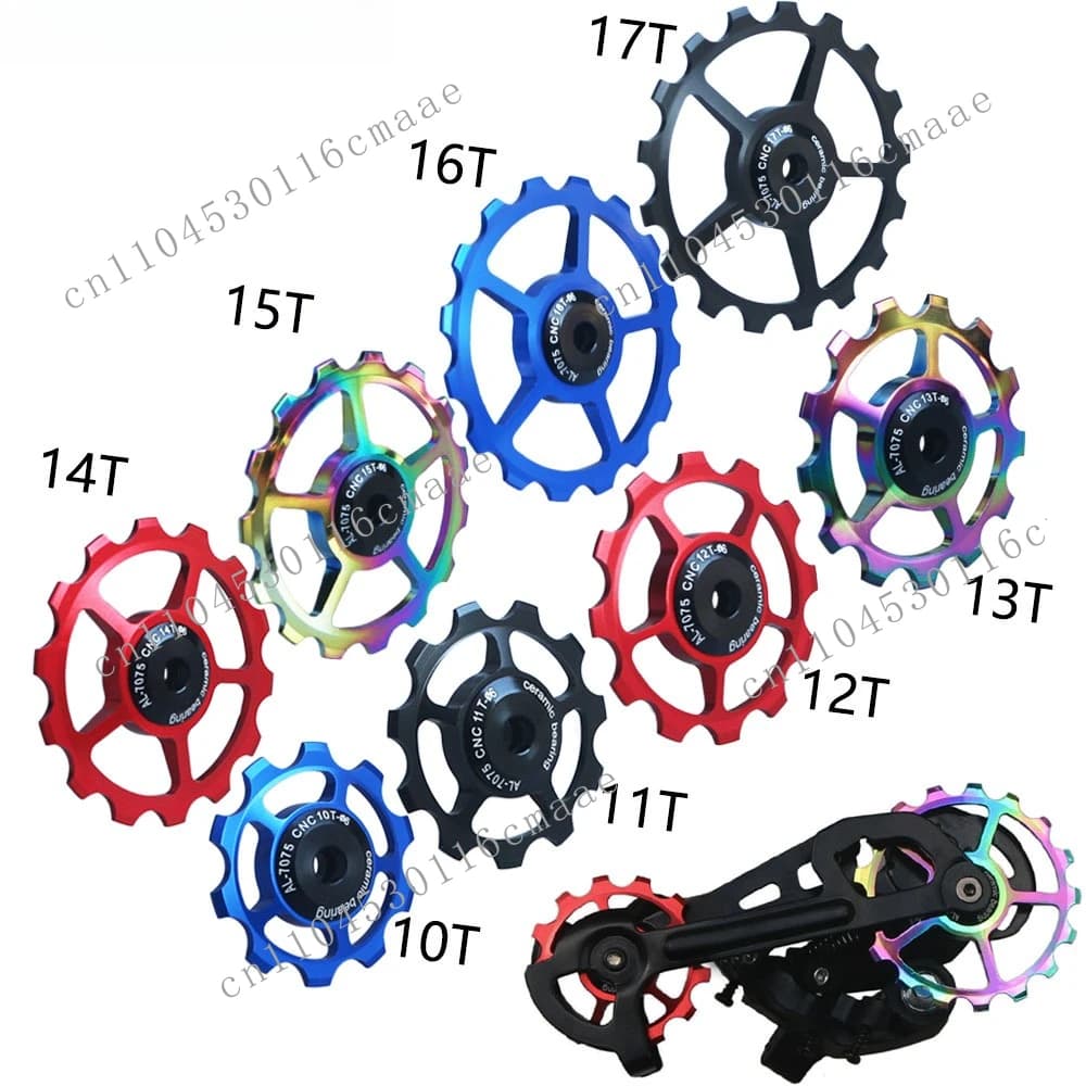 New product, mountain bike ceramic rear wheel, aluminum alloy transmission accessories 11T-16T