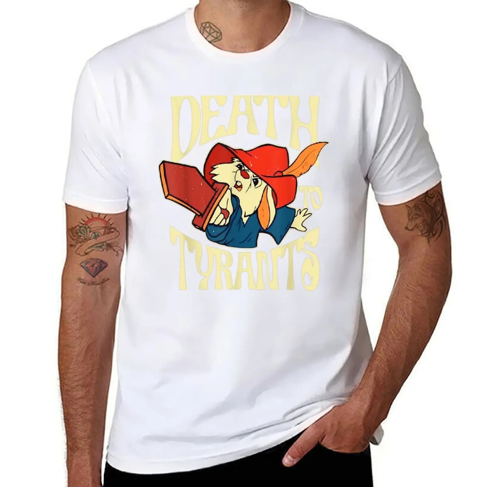Death to Tyrants T-Shirt man t shirt designer essential t shirt T-Shirt