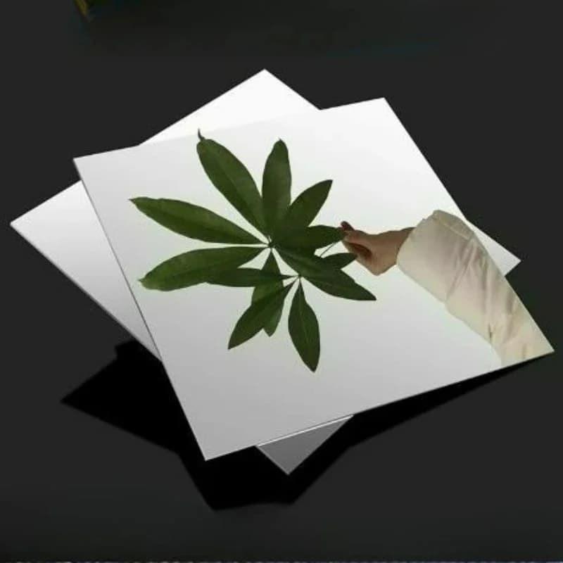 8K Mirror 304 Stainless Steel Plate 0.5-2mm High Gloss Sheet 1/2Pcs For Architectural Elevator Interior Signage Decor