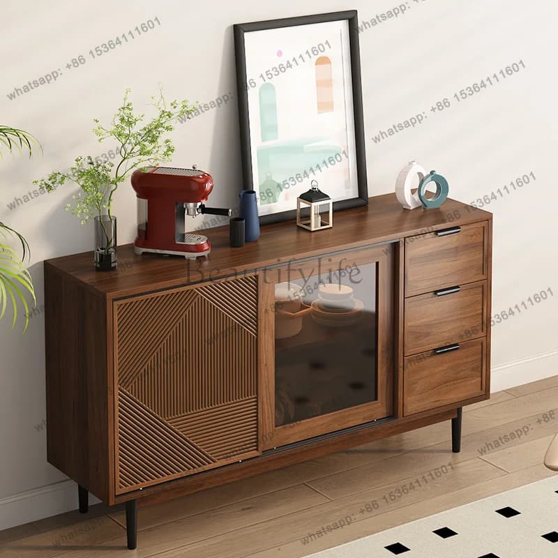 Narrow Glass Living Room Cabinets Classic Drawers Space Saving Living Room Cabinets Display Meuble Rangement