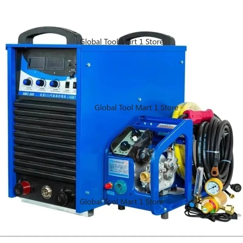 380V Three Phase IGBT MIG CO-2 Welding Machine NBC-500  Inverter G=as Shielded Manual Welding Welder