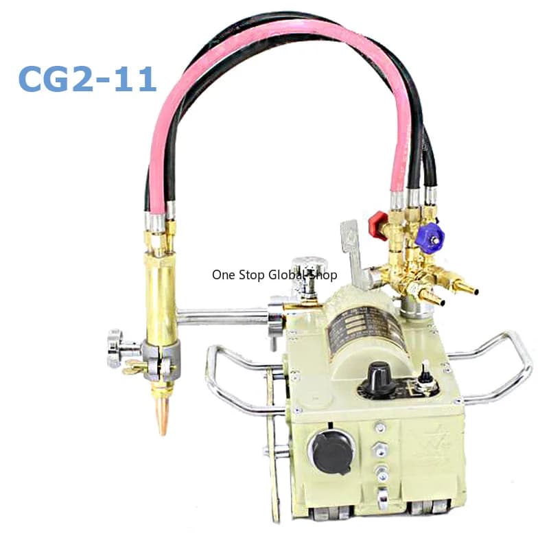 CG2-11 Semi-Auto Electric  Pipe Cutting Machine Flame Cutter 6-50mm Pipeline Groove Machine