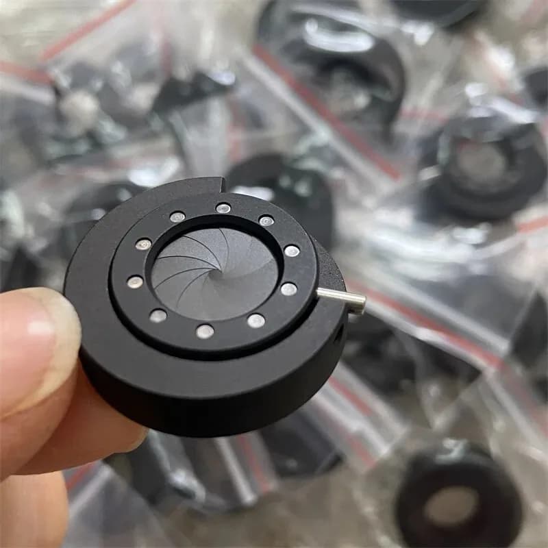 1PCS 1-12MM Optical Iris Diaphragm Manual Aperture Variable Module Camera Microscope Tools