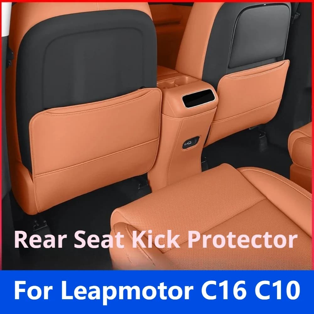 Fit For Leapmotor C16 C10 Seat Anti-Kick Pads Special Rear Seat Upgrade Modification Anti-Kick Seat Decor Accessories