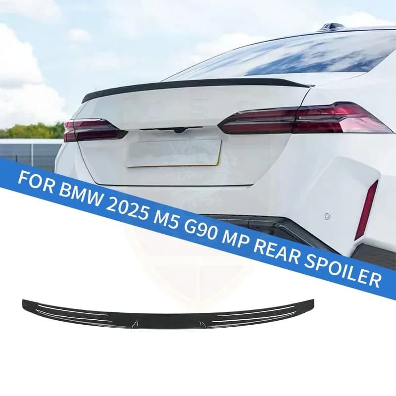 Dry Carbon Ducktail Spoiler MP Style For BMW 5 Series M5 G90 2024 2025