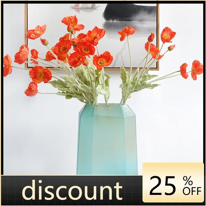 LH artificial flower home decoration silk flower living room soft wedding photography props