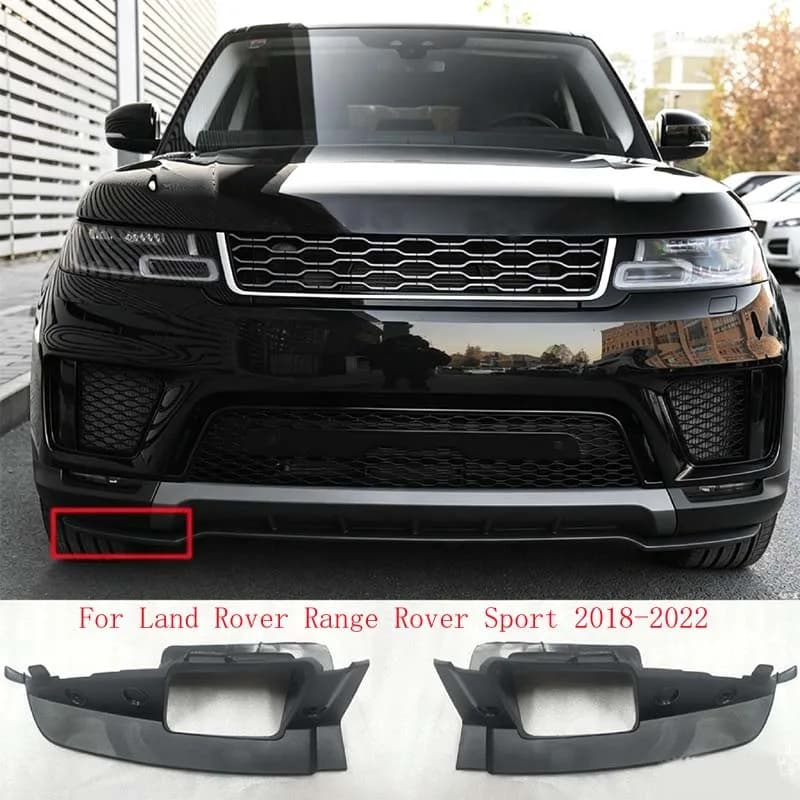 Car accessories Front Bumper Spoiler For Land Rover Range Rover Sport 2018-2022 Lower Corner Trim Panel