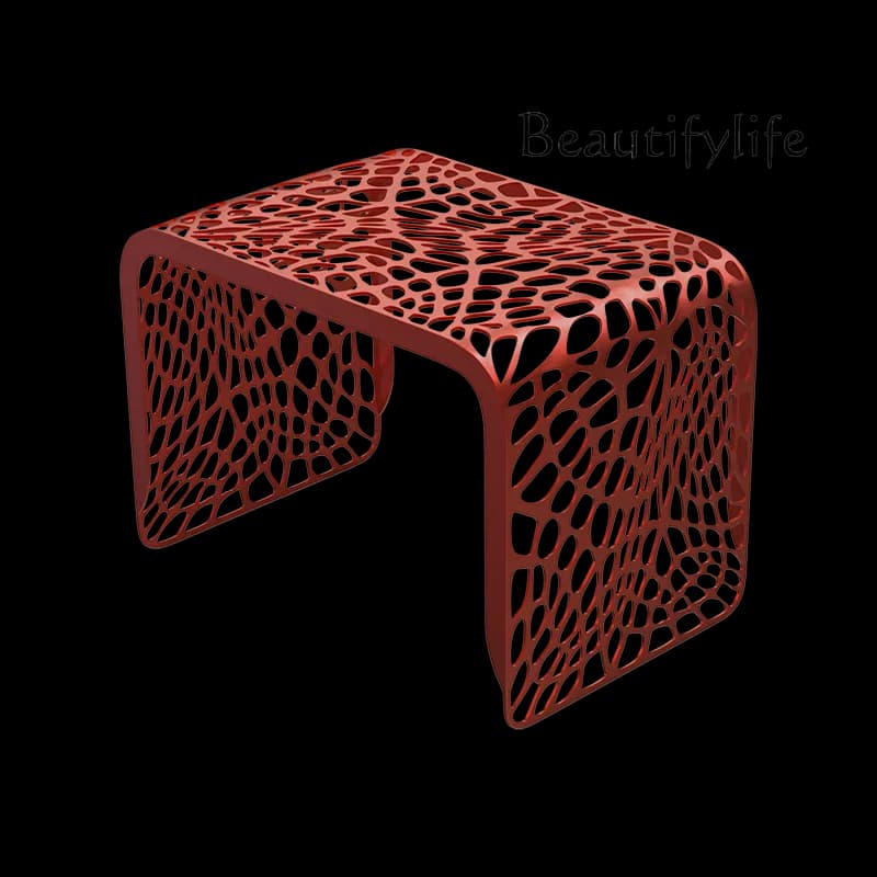 X35 Creative Living Room Cloakroom Leisure Art Balcony Outdoor Strip Shoe Changing Stool Resting Area Bench Stool
