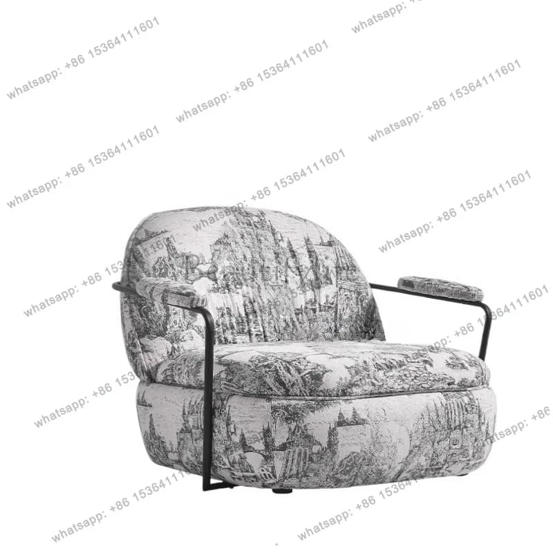 YJ Miniature Modren Living Room Chairs Single Elegance Occasional Relaxing Living Room Chairs Luxury Sillas De Sala Home Furnitu