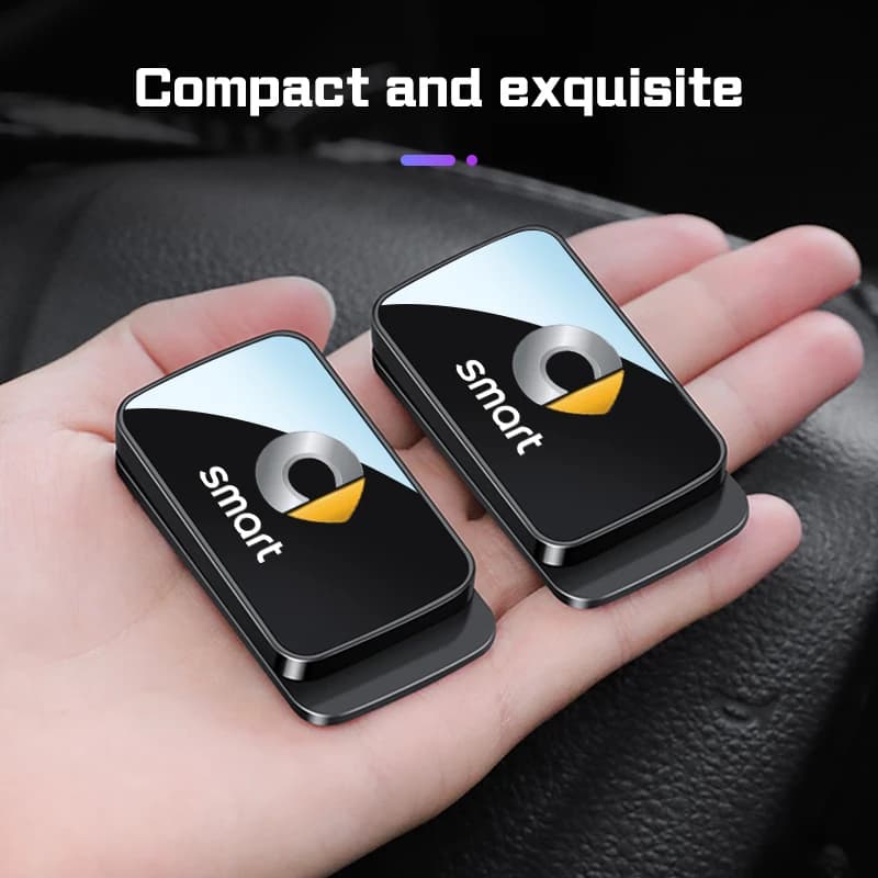 1/2 Piece Magnetic Car Seat Belt Holder Stabilizing Accessory Adjustable Clamp Tool for Smart Fortwo 451 450 453 Forfour Roadste