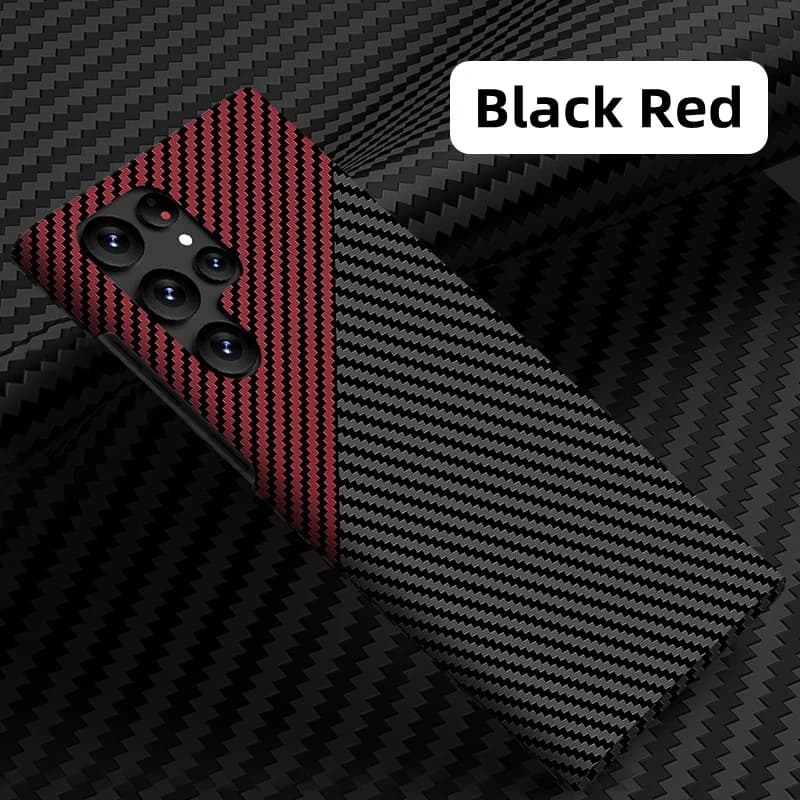 Ultra-Thin Carbon Fiber Texture Case for Galaxy S25 Ultra S20 S21 S22 S23 S24 Plus Skin Feel Matte Frosted Protective Case Funda