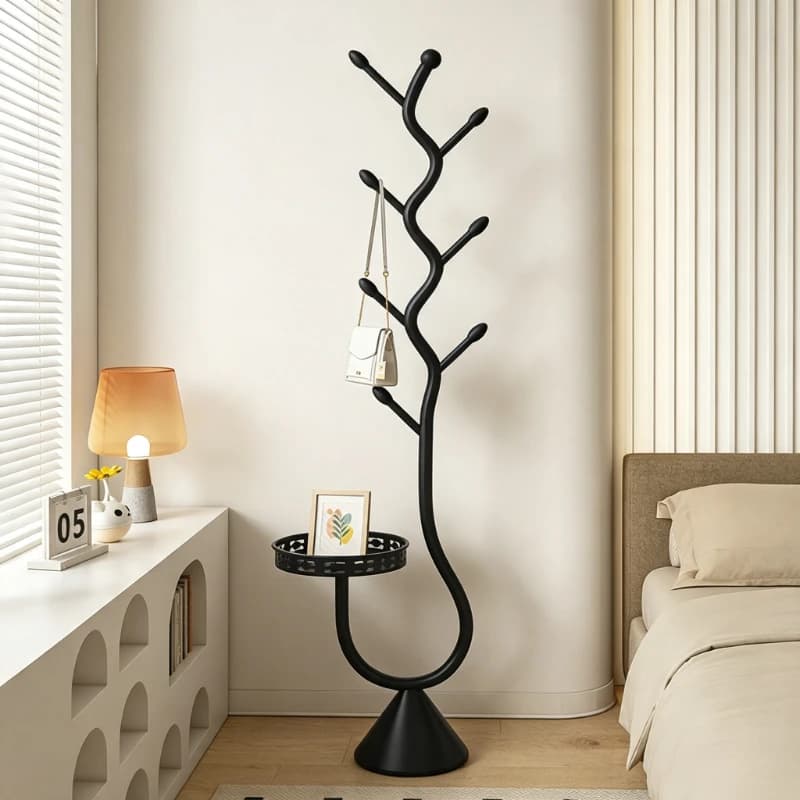 Cute Hangers Clothing Rack Tree Nordic Metal Hat Coat Rack Standing Portable Perchero Ropa De Pie Furniture Living Room