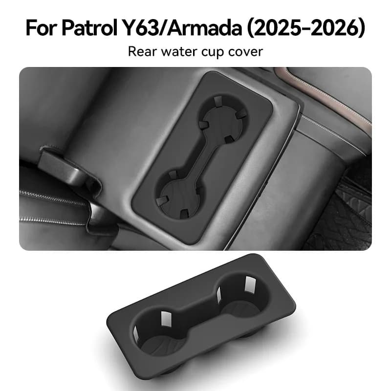 For 26 Tule Patrol Y63 Two Drain Cup Cover Amanda Armada Three Row Side Protection Anti Slip Pad