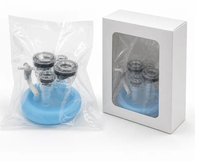 SILS Single-Port Laparoscopy Device 5mm/12mm Sterile Laparoscopic Surgery Port Wound Protector with Insufflation Stopcock for Su