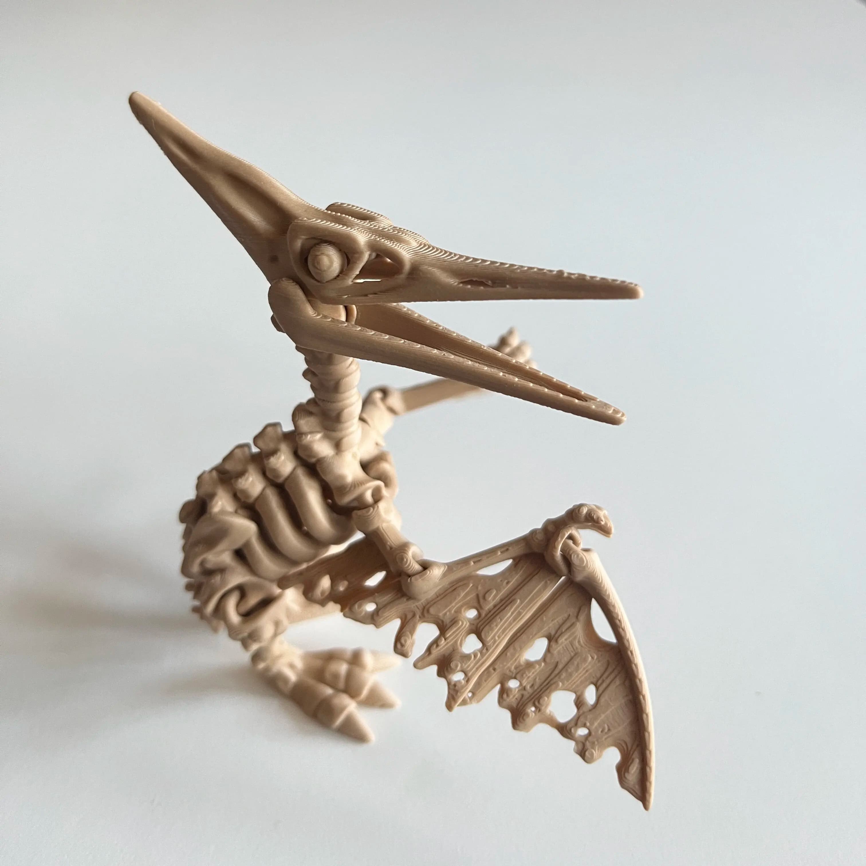 Wind God Pterosaur Skeleton Joint Mobile Model