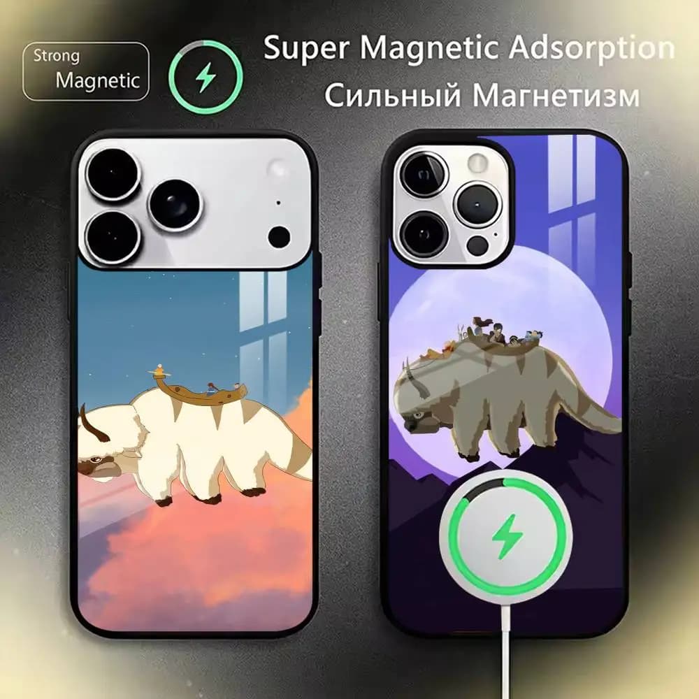 Fantasy Animal Pattern  Phone Case For iPhone17,16,15,14,13,12,11 Plus,Pro Magnetic with Magsafe Wireless Charging