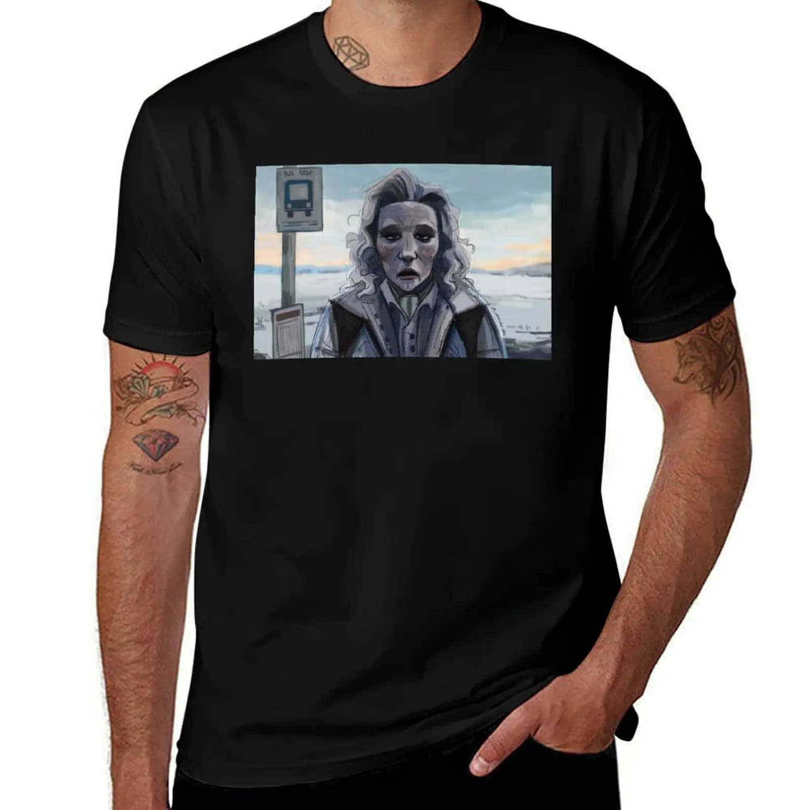Longlegs core T-Shirt Basic Simple Design Short Sleeve Shirt T-Shirt