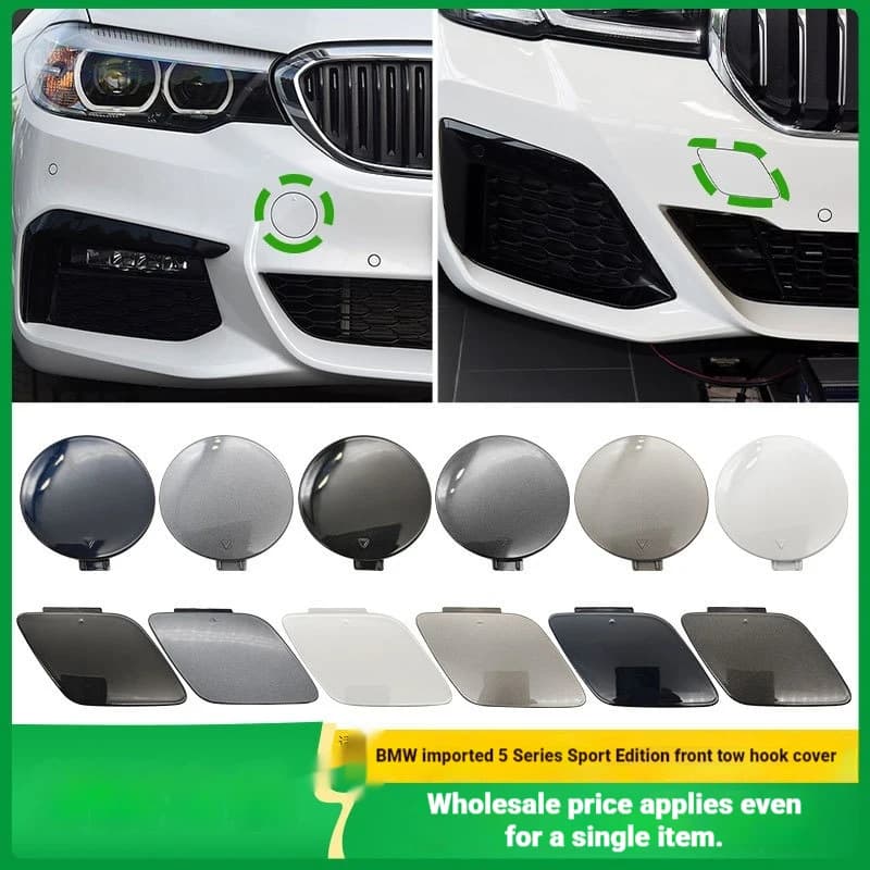 For BMW 5 Series Rear Bumper Trailer Cover G30 Rear Bar Traction Hook Hole Rescue Cover 51119852446