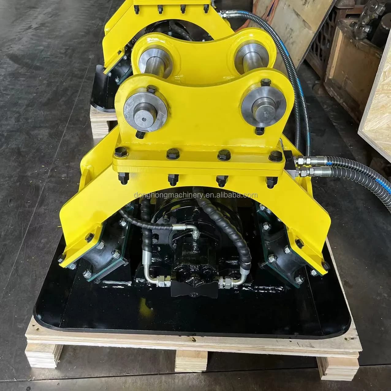 High Efficiency Hydraulic Plate Compactor Compactor Vibrator Plate For Excavator With CE Certification