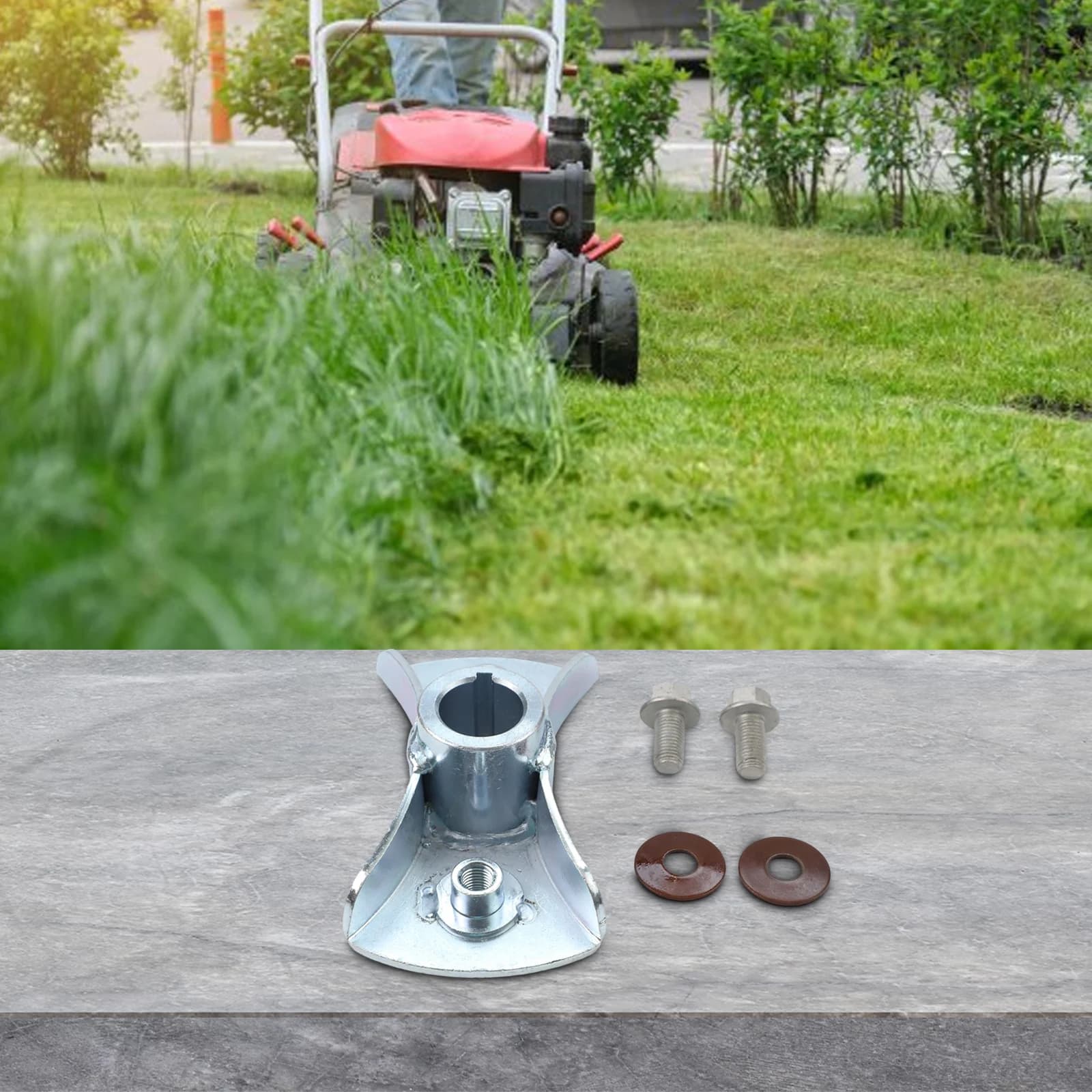 Easy Installation Lawn Mower Blade Holder As Shown Mowing Conditions Optimal Performance Reliable For Lawn Care Robust Materials
