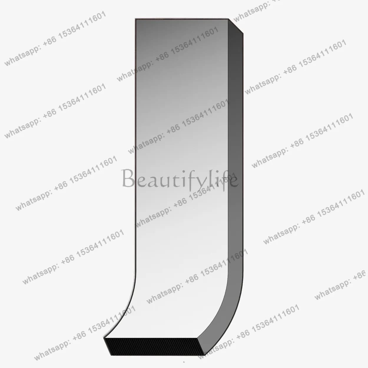 Modern art style special-shaped curved floor mirror wall-mounted home living room bedroom decorative mirror