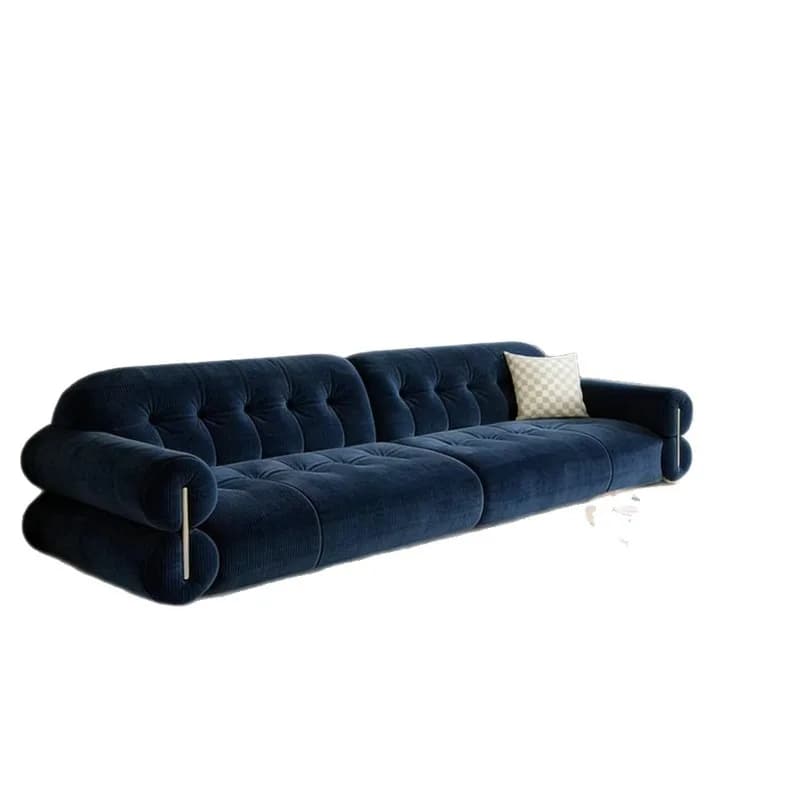 Marshmallow Fabric Sofa Living Room Luxury Chenier Light Luxury Premium Fleece