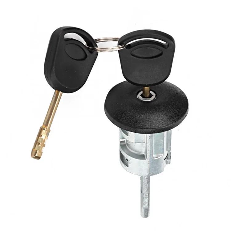 Door Lock Cylinders for Ford Transit MK6 MK7 Lock Set with Keys, Front Right Driver Side Door Lock Barrel with 2 Keys 4060638